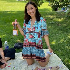 Alice & Olivia Glory Printed Dress